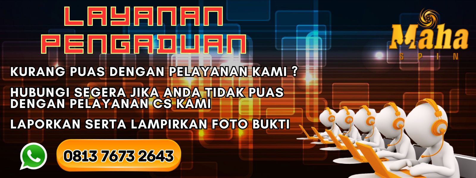 MAHASPIN Casino Bandar Togel, SLot Online, Live Casino Terbaik